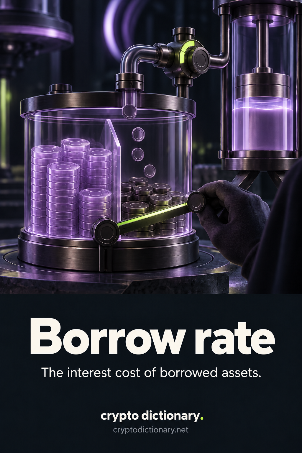 Principal and accumulating interest occupy separate sections of one debt reservoir, connected to a variable valve and utilization piston.