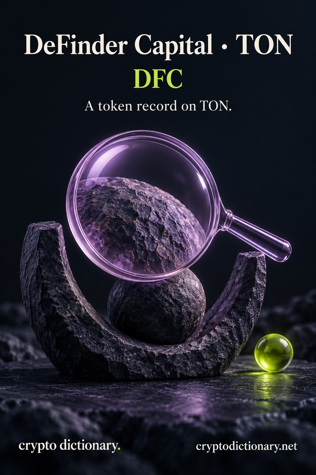 DeFinder Capital · TON (DFC), an original physical name metaphor for this specific token registry record.