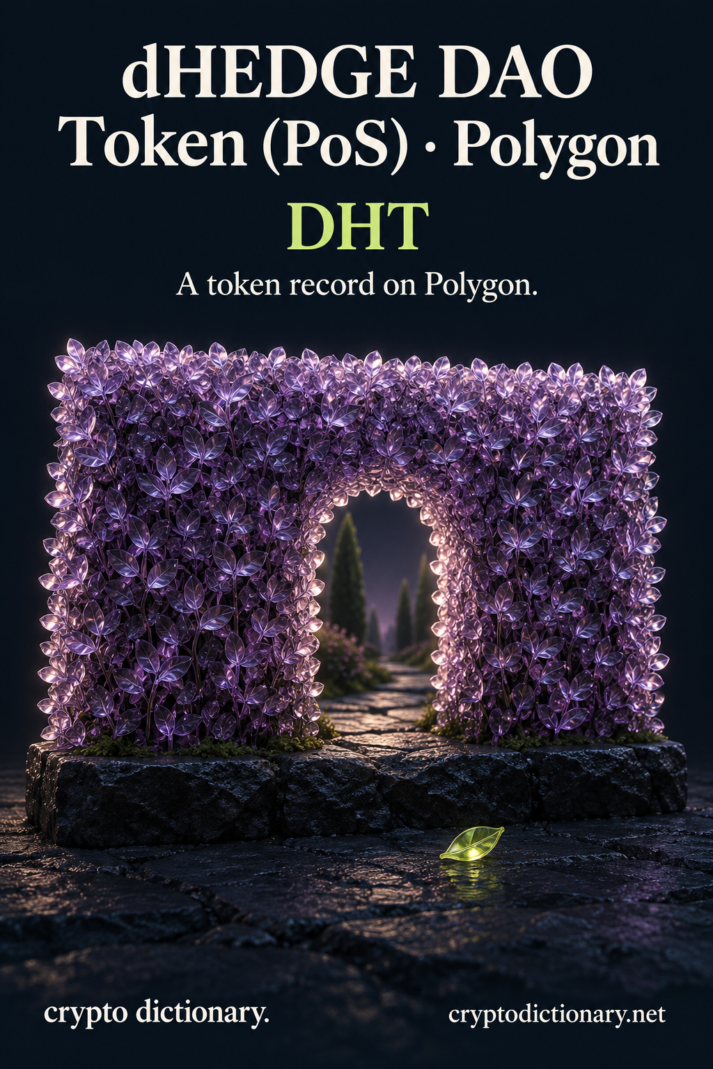 dHEDGE DAO Token (PoS) · Polygon (DHT), an original physical name metaphor for this specific token registry record.