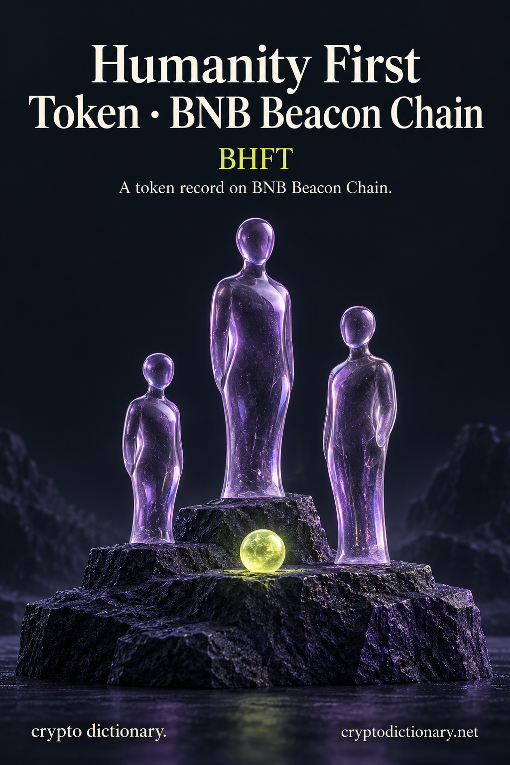 Humanity First Token · BNB Beacon Chain (BHFT), an original physical name metaphor for this specific token registry record.