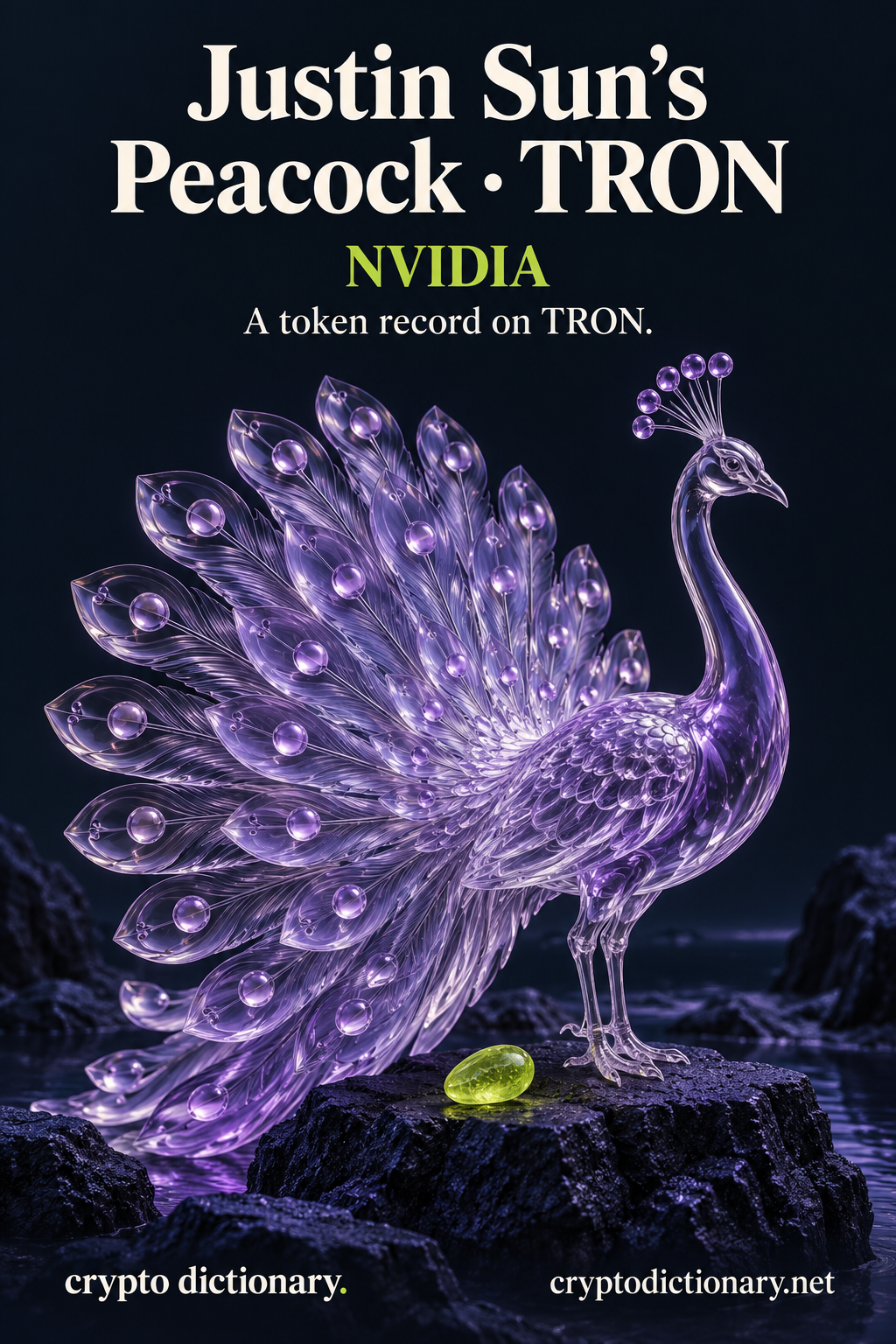 Justin Sun's Peacock · TRON (NVIDIA), an original physical name metaphor for this specific token registry record.