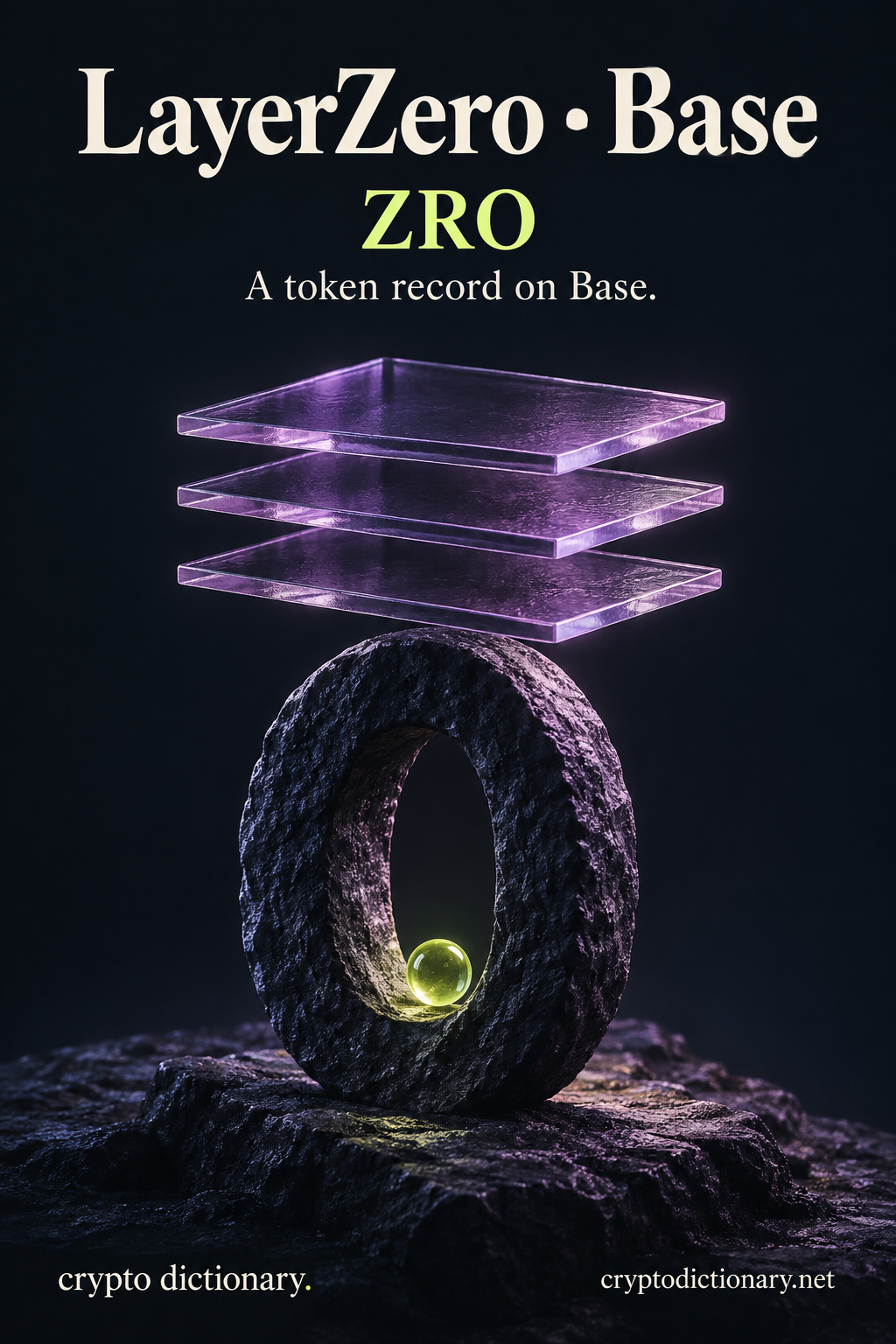 LayerZero · Base (ZRO), an original physical name metaphor for this specific token registry record.